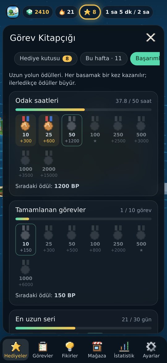 Başarımlar